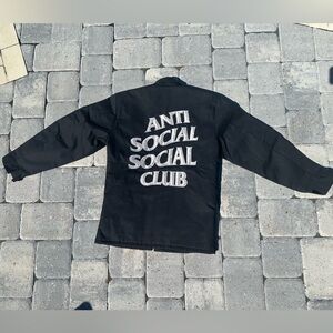 Anti Social Social Club Black Work Jacket